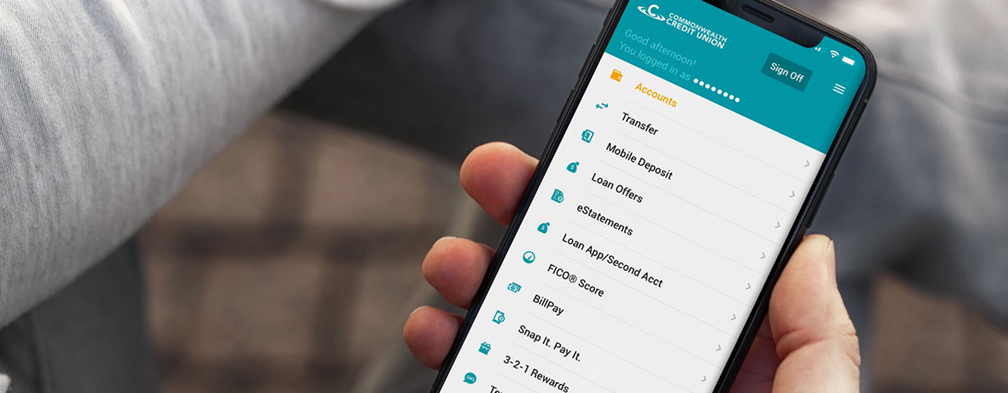 Our Apps › Commonwealth Credit Union